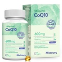 CoQ10 600mg Softgels 124; High Absorption CoQ10 Ubichinol Supplement Agregat 124; Reduced Form Enhanced with Witamina E & Omega 3 6 9 Agregat 124; Antioksydant Powerhouse Good for Health