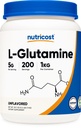 Proszek Nutricost L- glutamina 1 KG - Unflavored, Non-GMO, Gluten Free