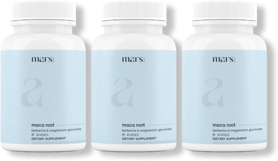 mars by GHC Maca Root kapsułki 180 kapsułki (opakowanie po 3)