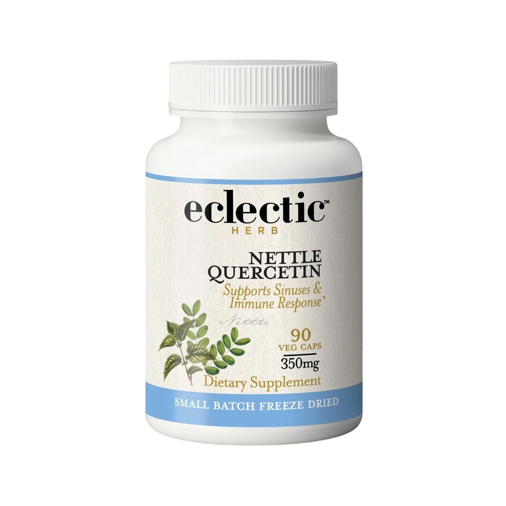 Eclectic Herb - Nettle Quercetin kapsułki 124; Non- GMO, Vegan 124; 90 CT