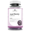 Przyroda Przywracanie Organic Acai Berry Suplement, Zamrożenie Suszony, 90 Acai Berry Kapsułki, Nie GMO, Gluten Free, Wegan