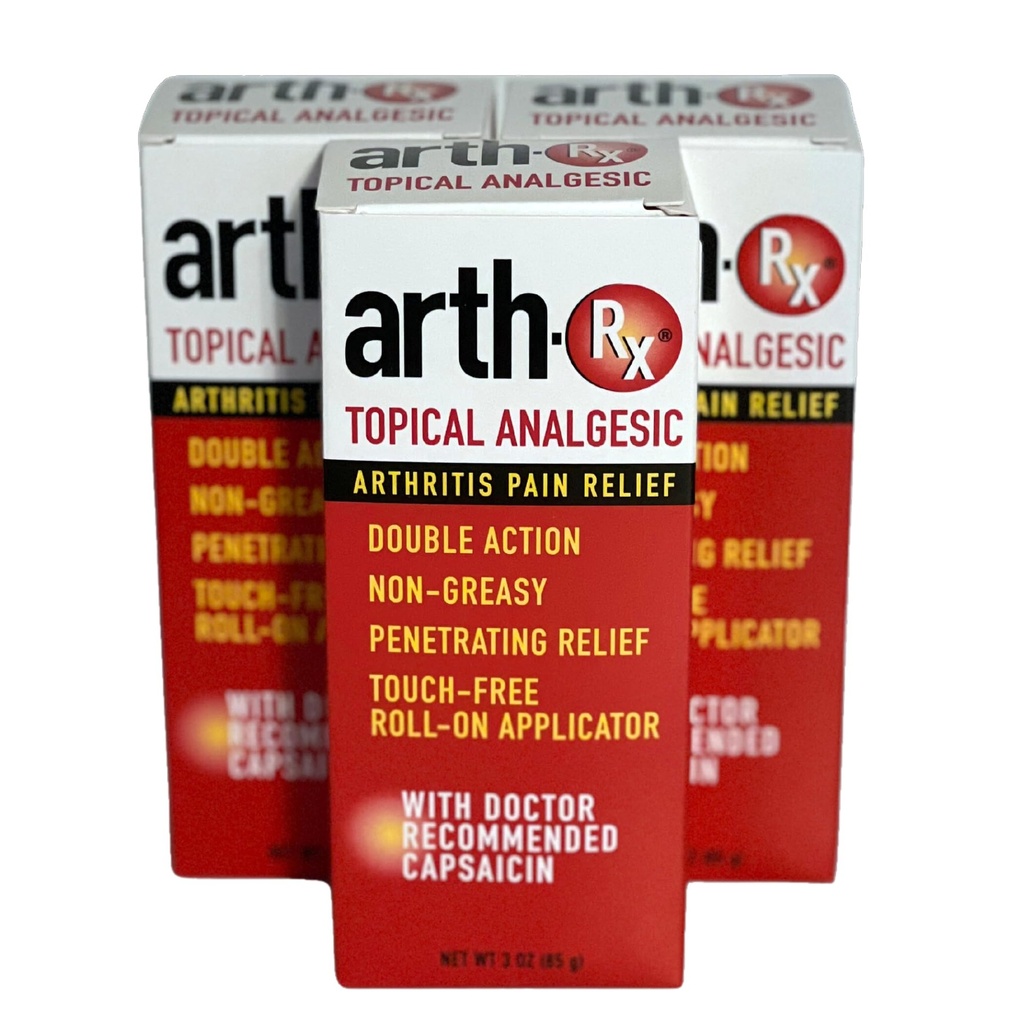Tematyczny ból analgezyczny Relief Roll- z Capsaicin na głębokie Penetrating ból Relief, ocieplenie Capsaicin na łagodzenie bólu z zapalenia stawów i mięśni Aches and Pains, 9 oz