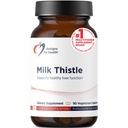 Designs for Health Milk Thistle Extract - Wysoko znormalizowany do 80% Silymarin from Milk Tistle Seed - Liver + Detox Supplement with Sunflower Lecithin to Improve Absorption (90 kapsułki)
