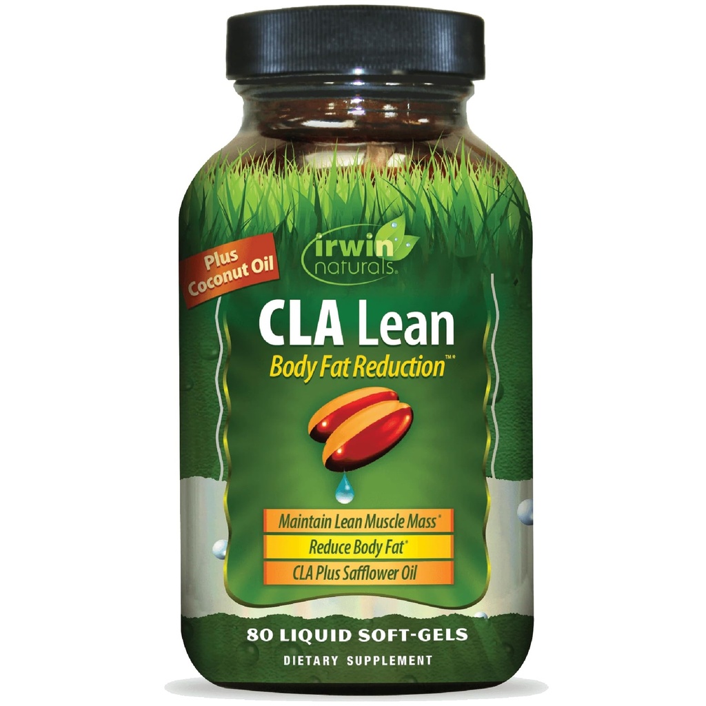 Irwin Naturals CLA Lean Body Fat Reduction - 80 Płynne żele miękkie