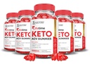 (5 opakowań) Lifetime Keto ACV Gummies Advanced Formula 1000MG Lifetime Keto Gummies Jabłkowy cydr Sok winogronowy Sok winogronowy Granatowy B12 Vegan Non GMO 300 Gummys
