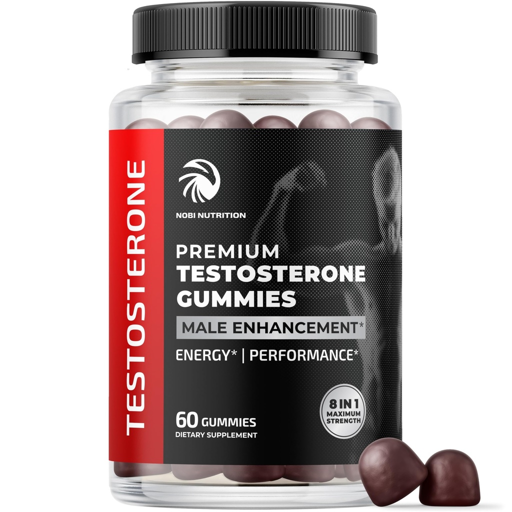 Suplement testosteronu dla mężczyzn dla wzrostu mięśni, Stamina & Performance DVD124; Testosteron Booster Muscle Builder dla mężczyzn 124; Test Boost Max z Tongat Ali XD124; Test Booster & Mężczyzna Enhancement 124; 60 Gummies