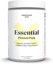 Esential Prostate Health Pack - Daily Multivitamin Supplements for Men w / Saw Palmetto, Vitamin, Minerals - Daily Multivitamine for Men to Support Prostate & General Health - 30 Pakiety