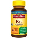Nature Made Witamina B12 3000 µg, Łatwy do podjęcia podjęzykowe B12 dla wsparcia metabolizmu energii, 40 Sugar Free tabletki szybko rozpuszczalne, 40 Day Supply