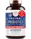 Probiotyki waginalne dla kobiet - 19Bil CFU, 15- Strein Lactobacillus Probiotic dla równowagi PH, Wsparcie trakcji moczu, Odor & Yeast Health - Kompleks równowagi dla kobiet BV Suplementy wsparcia - 30 Vegan Caps