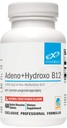 XYMOGEN Adeno + Hydroxo B12 - Non- Metylowany (2,500mcg) - Quick- Rozpuścić B12 Lozengi z Adenosylcobalaminą B12 + Hydroksokobalamina - Wsparcie kognitywne, Fruit Punch Flavor (60 tabletek)