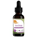 Zahler Iron Drops, Liquid Concentration, Delikatny i non-Constipting Iron Formula, 2 Fl OZ