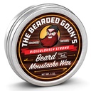 Absurdalnie silny wąsacz i wosk z brody dla mężczyzn 124; całodniowe sterowanie stylem do radzenia sobie z włosami twarzy 124; Wszystkie naturalne Moustache Wax - 1oz (30ml)