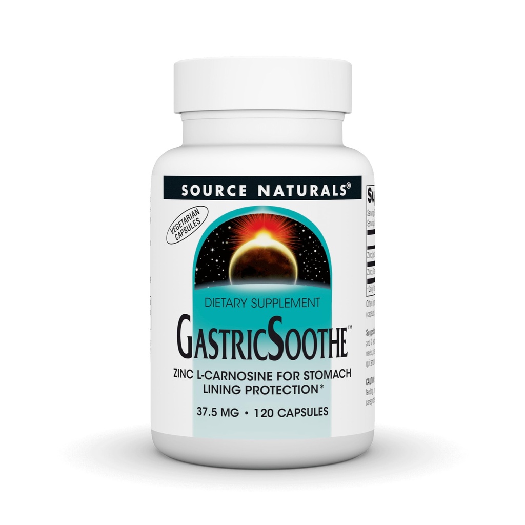 Źródło Naturals Gastricoothe Cynk L- Carnosine * - 120 Veggie Caps