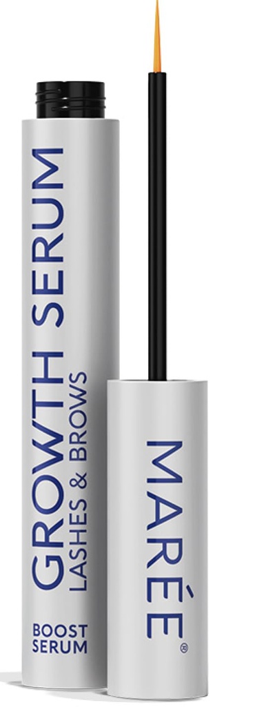 MAREE Eyelash Primer for Eyelash Grows - Advanced Eyelash Primer to Grow Lashes & Brws - Hyaluronic Acid, Biotin, Peptides & Vitamins for Thicker, Longer Eyelash and Eyebrows - Suero de Pestañas