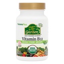 NaturesPlus Źródło Life Garden Witamina B12 - Opakowanie 2, 60 Kapsułki wegetariańskie - wegetariańskie, Gluten Free, Certified Organic - 60 Służenie ogółem