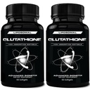 850mg Liposomal Glutathione Supplement Equipment 124; 120 Total Liposomal Softgels Equipment 124; Antioksydant Supplement in / Gluta- IV ™, 100X Wchłanianie przez proszek Glutathion