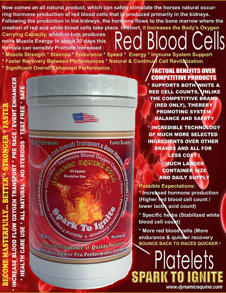 Blood Oxygenation Natural Fire Power Pro Performance Enhancer. Naturalnie stymuluje hormon EPO do zwiększenia wydajności.