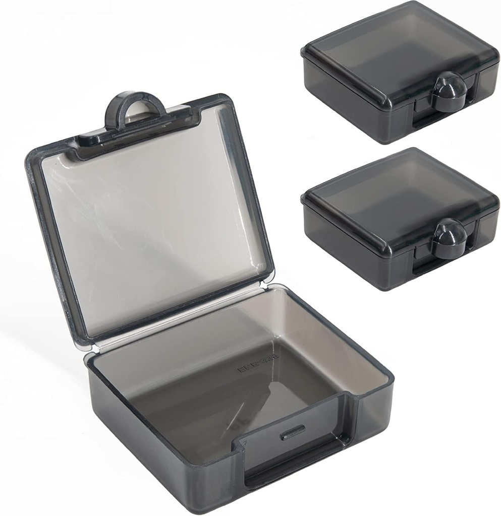 Sukuos Małe pióro Pudełko 3 szt., Cute Travel pill Case Przenośne do torebki kieszonkowej, BPA Free Mini Pill Organizator do pigułek Suplementy witaminy Fish Oil, Moistureproof Medicine Case, Łatwy do czyszczenia