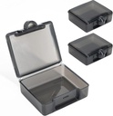 Sukuos Małe pióro Pudełko 3 szt., Cute Travel pill Case Przenośne do torebki kieszonkowej, BPA Free Mini Pill Organizator do pigułek Suplementy witaminy Fish Oil, Moistureproof Medicine Case, Łatwy do czyszczenia
