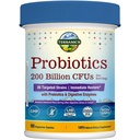Probiotyki Terranics Daily dla mężczyzn i kobiet, 200 Miliard 36 Szczepy Natychmiastowe Przywracanie Probiotyki, z Prebiotyki i Enzymy, Zdrowe Regularność, Opóźnione Release, Szafka Stable, 60 Kapsle Veggie