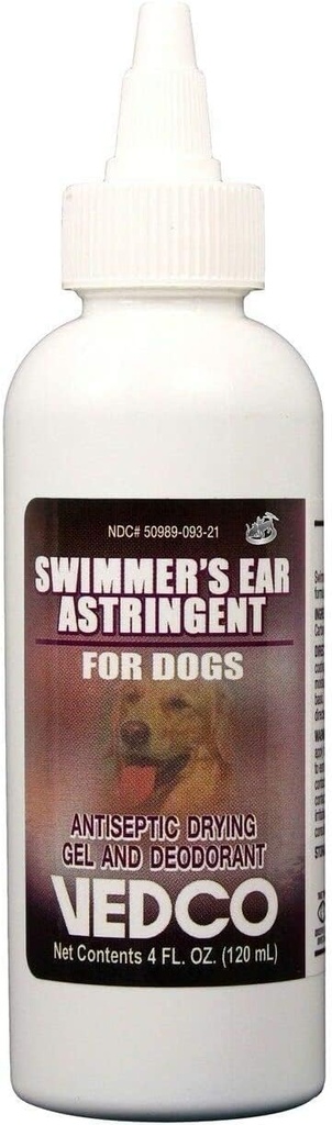 Vedco Swimmer 's Ear Astrict For Dogs 4 oz by Unknown