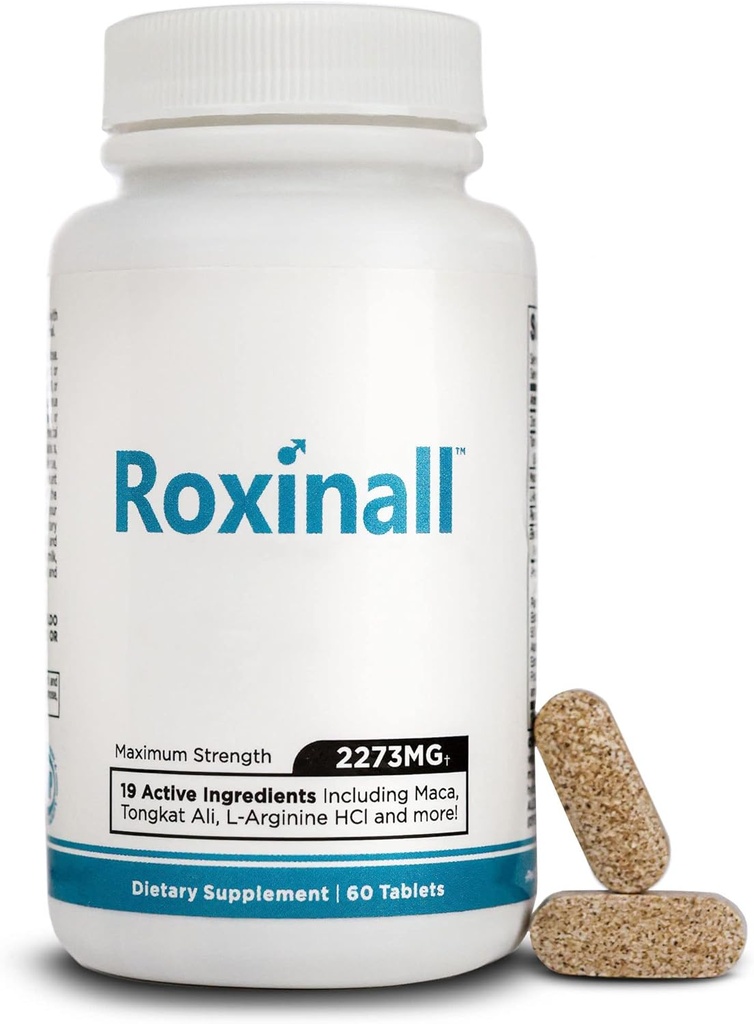 Pigułki staminy dla mężczyzn - Made with L Arginine & Maca - Enhance Performance & Endurance, Build Stamina Feel Stronger, 60 kapsułki
