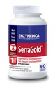 Enzymedica, SerraGold, suplement enzymatyczny serrapeptazy o dużej mocy, wspomaga układ oddechowy, czynność serca i immunologiczna, 60