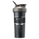 Butelka BlenderBottle Classic V2 Shaker Butelka Perfect for Protein Shakes and Pre Workout, 28- unce, Grey / Black, Black Shadow