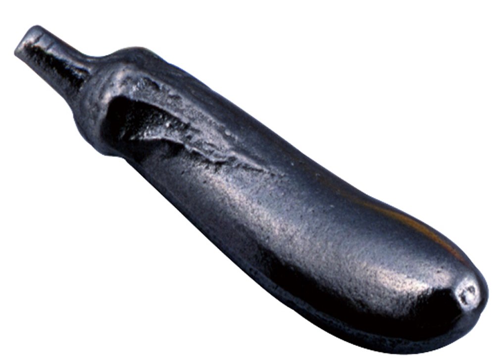 Ikenaga Ironwork Nambu Ironware Iron Ball, Made in Japan, Otręby Pickles, suplement żelaza, Żelazne Warzywa, Eggplant