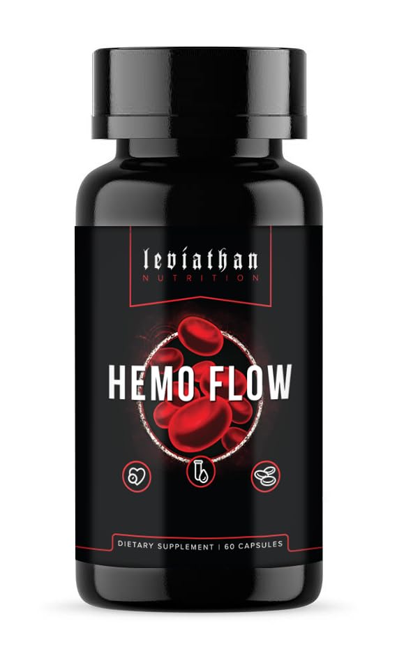 Lewiatan Nutrition Hemo Flow 124; Suplement z Nattokinazą dla tlenku azotu
