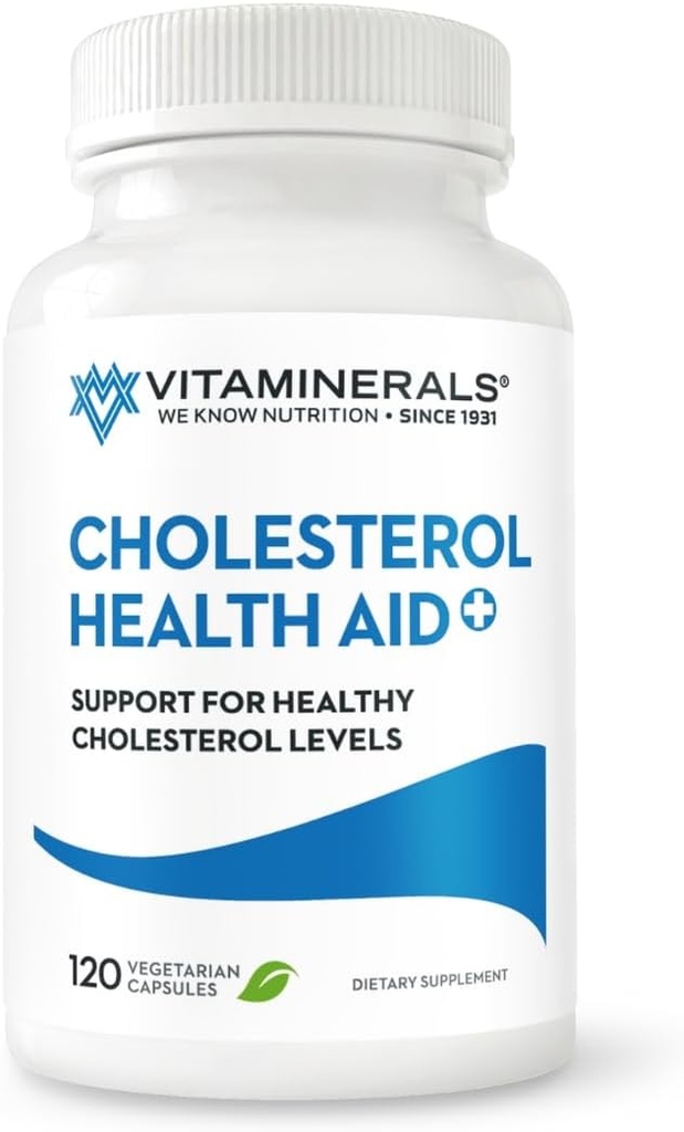 Vitaminals ® 125 Cholesterol Health Assistance Plus 124; Niacyna XI124; CoQ10 XI124; Czosnek XI124; Phytolestrol Complex XI124; 60 Kapsułki roślinne
