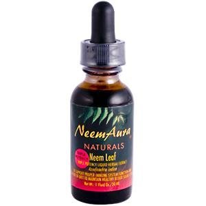 NeemAura Naturals Neem Leaf 3X Concentration, 1- Ounce (opakowanie po 2)