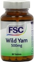 FSC 500 mg Wild Yam - opakowanie zawierające 90 tabletek