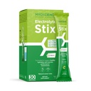 MyoXCIENCE Electrolyte STIX STIX 124; Proszek elektrolitowy kreatynowy 124; Odzysk z ćwiczeń i rozwoju mięśni w / Real Salt (Lemon Lime Flavor) (Stix 30 ct)