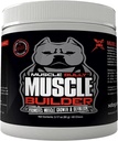 Muscle Builder for Dogs - Łączy klinicznie udowodnione składniki mięśniowe, które wspierają wzrost mięśni, Rozmiar, Definicja i wytrzymałość. Ultimate Canine Muscle Building Supplement.
