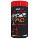 Szalony Labz Psychotyczny Diablo Termogeniczne spalanie tłuszczu dla mężczyzn i kobiet z ziarnami Raju Theobromine Dandelion Root Extract zasilany przez AMPiberry, Apetite Supressant - 60 Sługi
