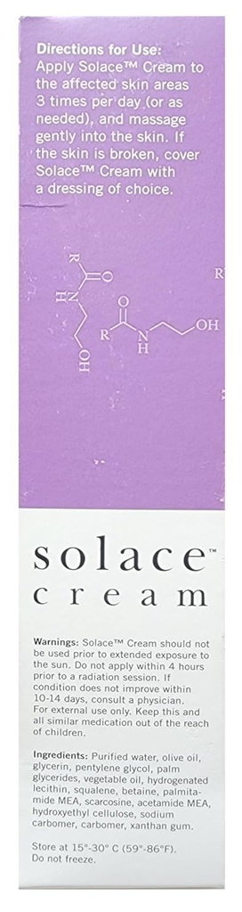 Solace Steroid Free Eczema Cream - Teraz dostępne bez recepty - Klinicznie udowodnione Bezpieczne i skuteczne leczenie przeciwalergiczne Eczema - Bezpieczne dla dzieci i dorosłych (4.9 Ounces)