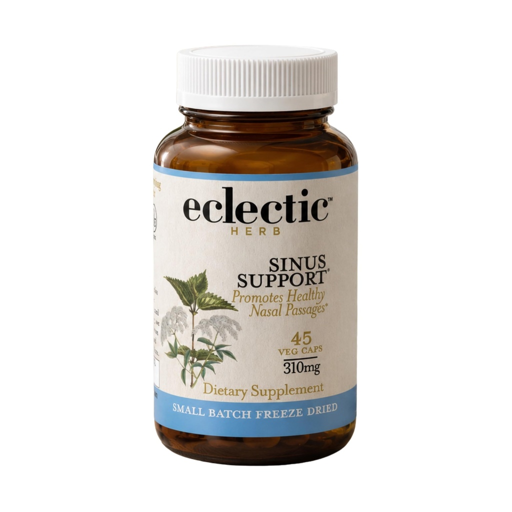 Instytut Eclectic Sinus Support 124; 45 CT (310 mg) 124; Freeze Suchy Świeże dla mocy szczytowej roślin