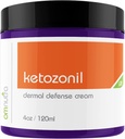 Ketozonil Organic Based Dermal Defense Cream - 4OZ OTC Jock Itch Cream Sportowe leczenie stóp