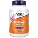 Now Foods Sunflower Lecithin Non GMO Soft-gels 1200mg 100-Count