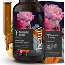 Fantastic Fungi Beauty Elixir z Tremella Mushroom Extract, Chaga Mushroom Extract, Horsetail & Acerola - Organic Drops for Healthy Hair, Skin & Nails - Stworzony w USA - 30 Sług, 1 fl oz