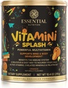 Essential Nutrition Vitamini Splash - Kids multivitamin Powder - Nutritional Support - 13 Active Vitamin & 6 Chelated Minerals, Prebiotic Fiber - Orange Flavor - (10.4 oz) - Vegan