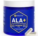 NATURAL STACKS Alpha Lipoic Acid 600mg w / likopen i witaminy C - Suplement dla odporności i funkcji komórek - Suplement dla zdrowia mózgu