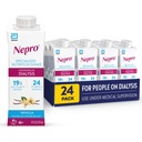 Nepro Nutrition Shake dla osób dializowanych, Białko 19g, 420 kalorii, Wanilia, 8 fl oz, Opakowanie po 24