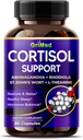 GriMed Ashwagandha Rhodiola 14,150mg - x 10 Power with St.John 's wort, L- Theanine - Restore & Relax, Restful Sleep - USA Made & Tested (90 Count (Pack of 1))