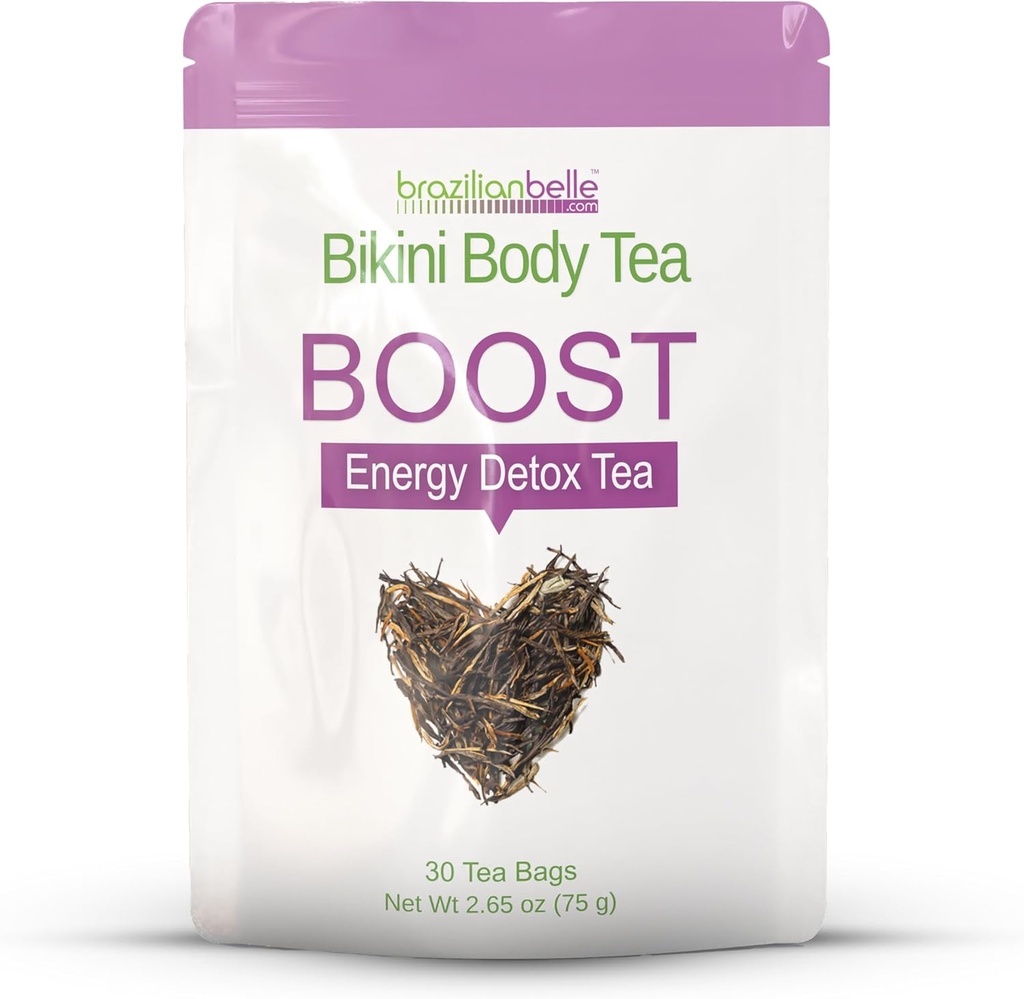 Bikini Body Slimming Detox Tea - Laxative-Free Colon Cleanse Tea do wsparcia zdrowej wagi - Delikatne Oczyszczanie Detox Tea dla Belly Bloating Relief. Wszystkie naturalne Herbal Herbal Mieszanka (30 ct)