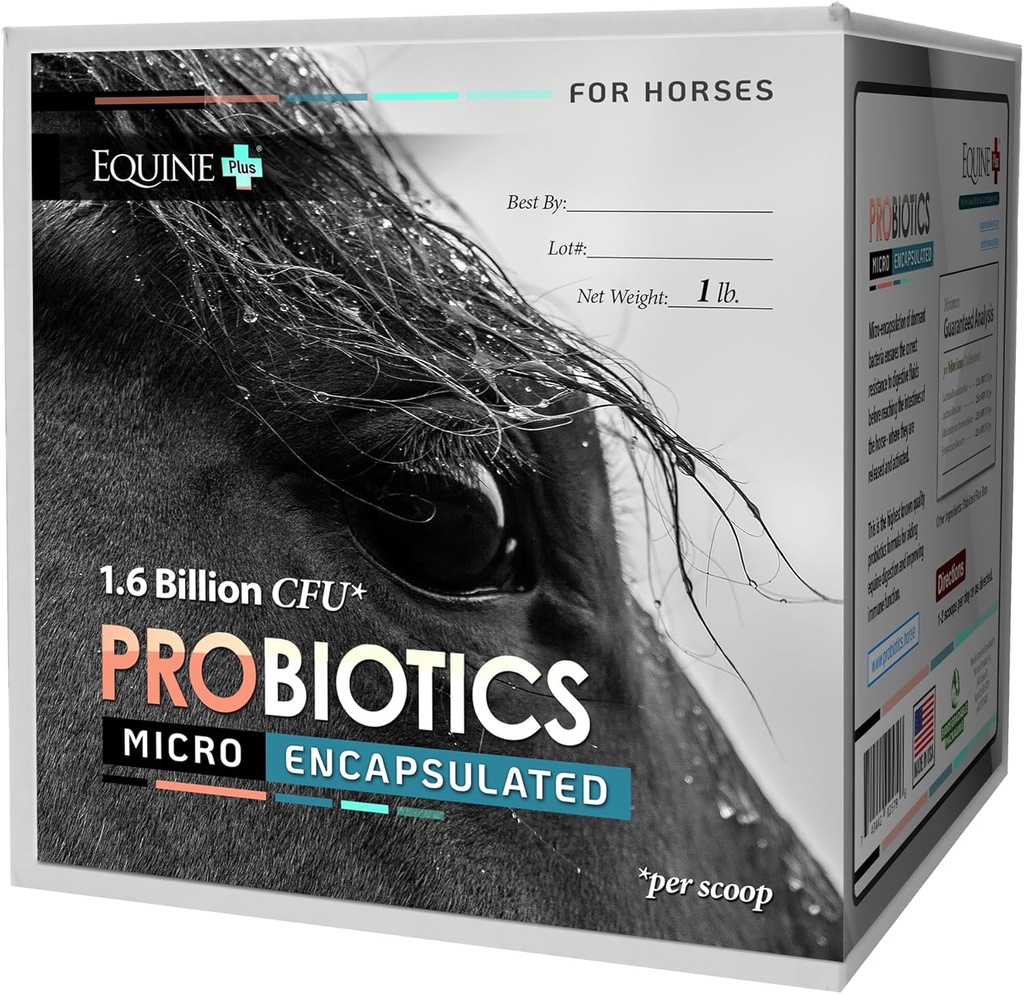 Mikroenkapsulat Probiotyki dla koni - Premium Equine Digestive Health Supplement