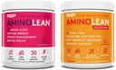 RSP NUTRITION AminoLean Pre Workout Energy (Fruit Punch 30 Servings) z AminoLean Recovery Post Workout Boost (Blood Orange 30 Servings)