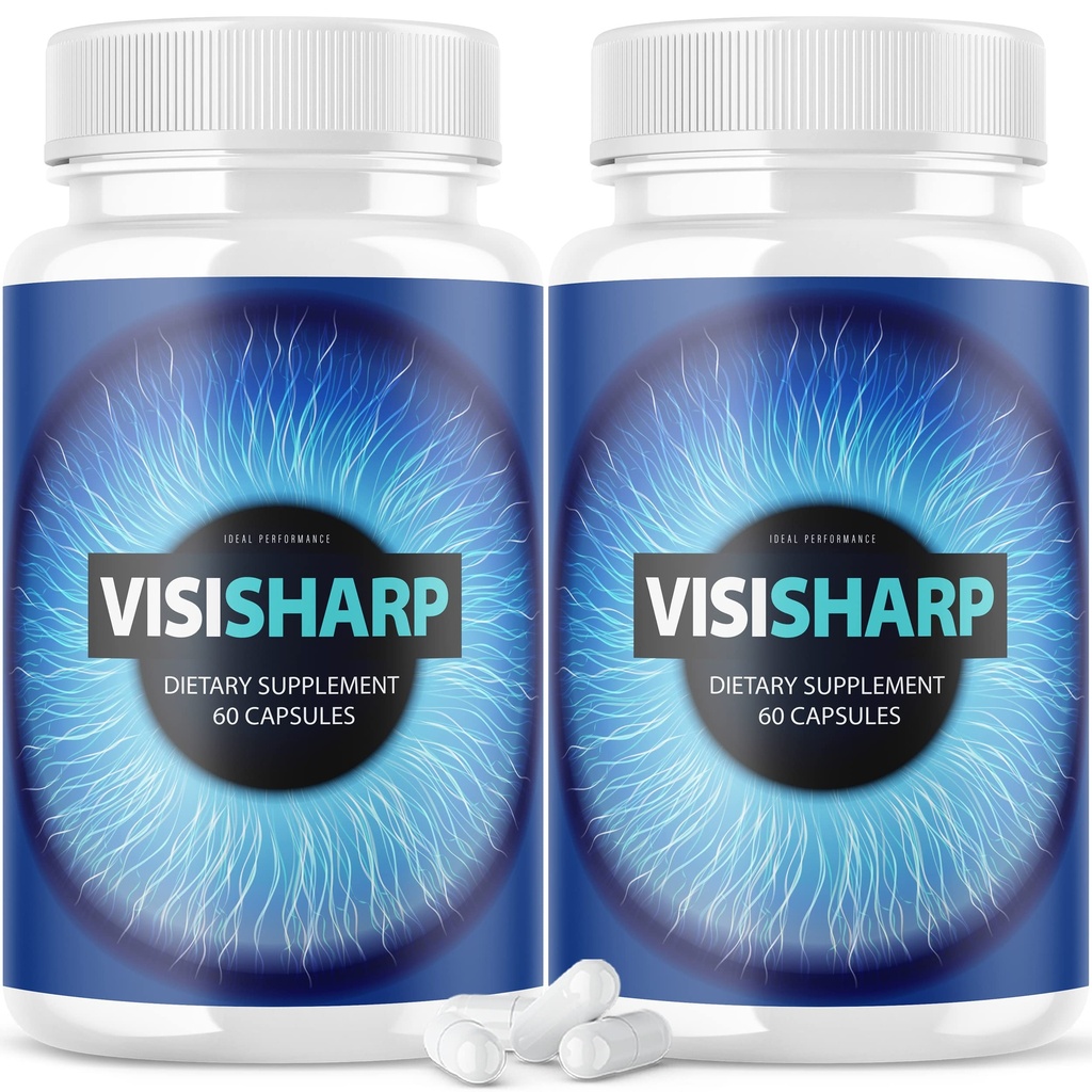 (2 Pack) Visiharp Advanced Eye Health Formula for Eyes Pills Visi Sharp Supplement (120 kapsułki)