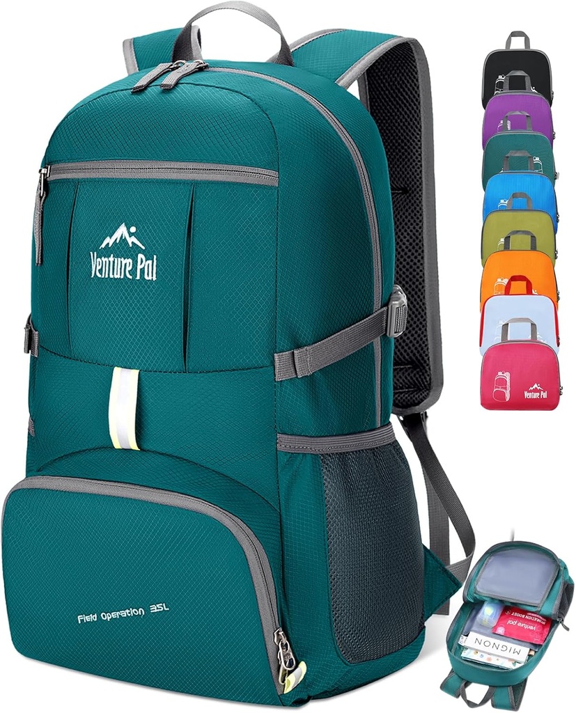 Venture Pal 35L Ultralight Lekkie Packable Foldable Travel Kemping Turystyka Outdoor Sports Backpack Daypack